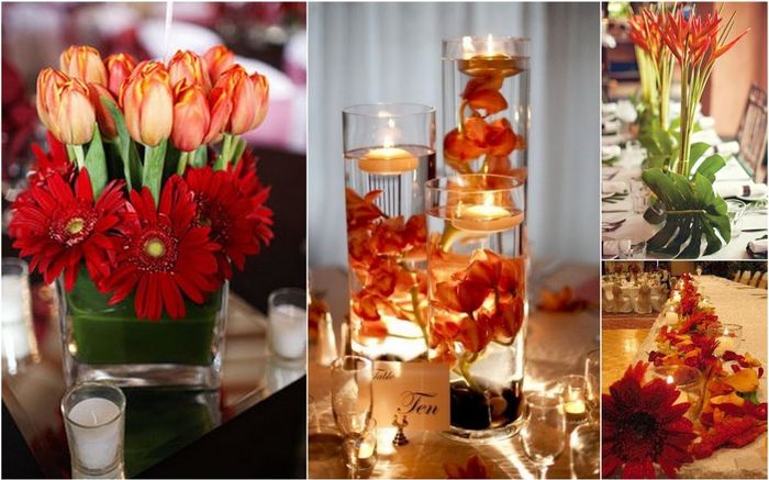 Inspiração ~ Decoração em Vermelho