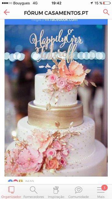 Inspiraçao wedding cake - 2