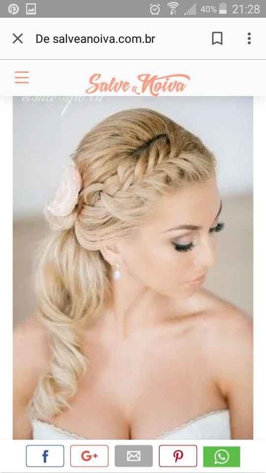 Que estilo de penteado queres ou sonhavas ter no teu casamento? - 2