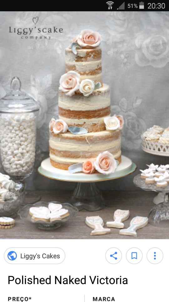 Bolo de Casamento - 1