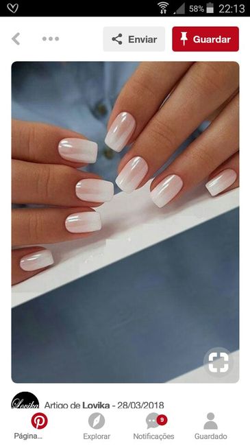 As unhas para o casamento 💅 - 1