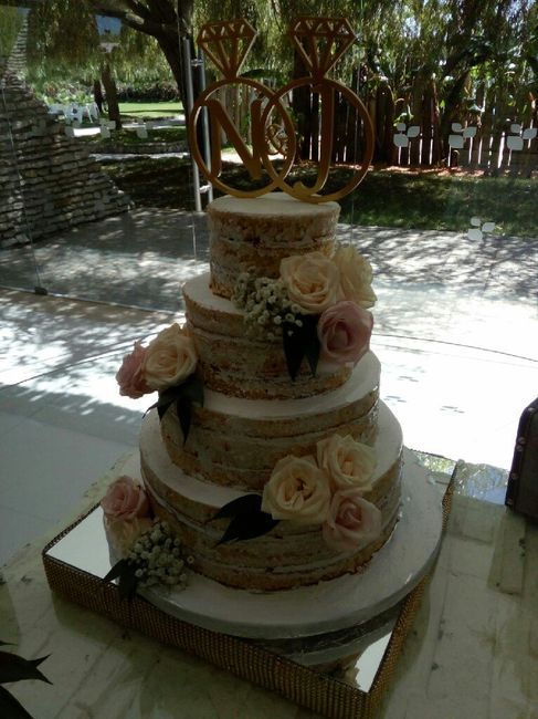 Bolo de casamento - 1