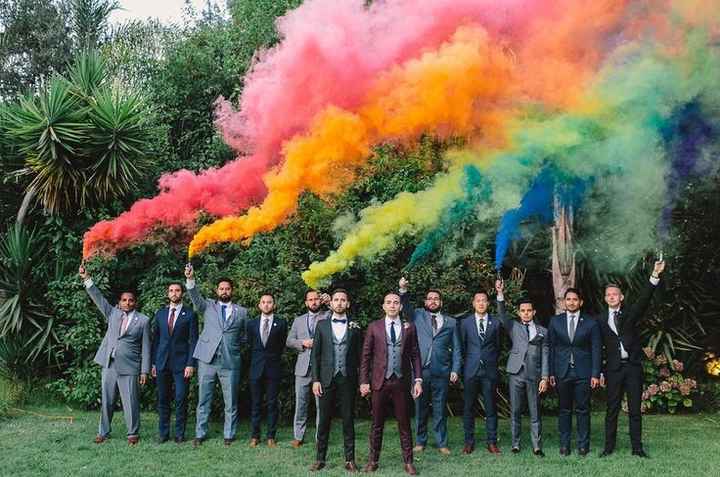 Casamento arco-íris: Inspirações do Pinterest❤ - 11