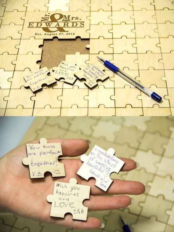Inspirações do Pinterest - Guest Book ❤ - 1