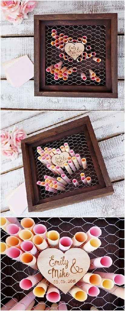 Inspirações do Pinterest - Guest Book ❤ - 7
