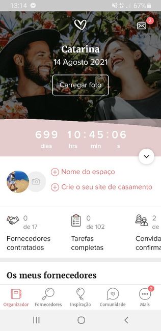 Quantos dias, horas, minutos e segundos faltam para o teu dia C? - 1