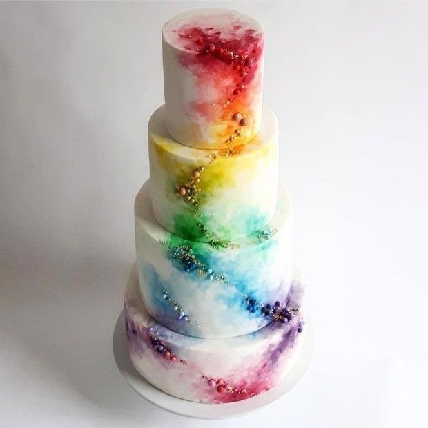 Casamento arco-íris: Inspirações do Pinterest❤ 3
