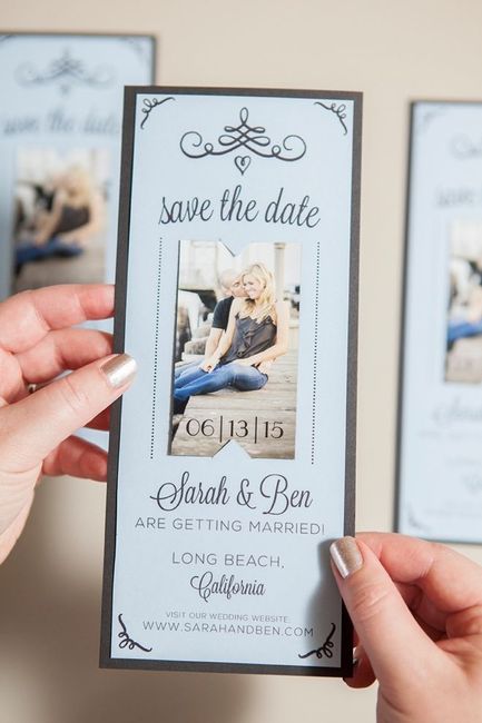 Save the date - ideia