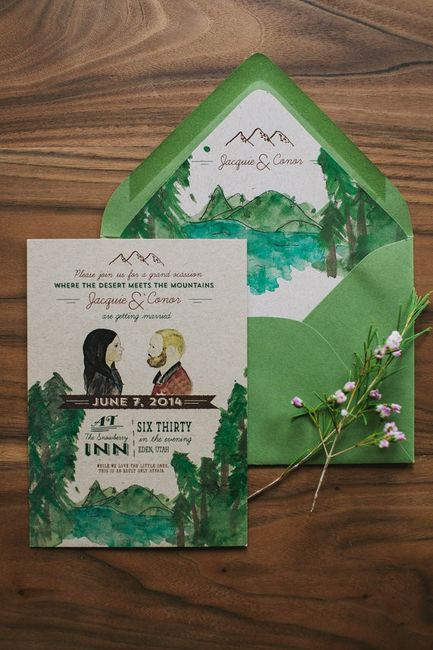 Convite de Casamento - Inspiração