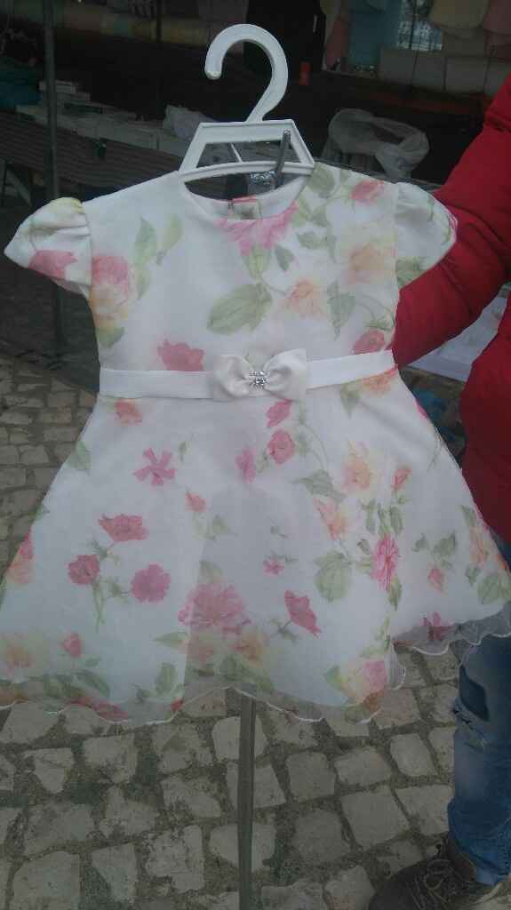  Vestidos Menina das Alianças/daminhas para o mês branco - 1