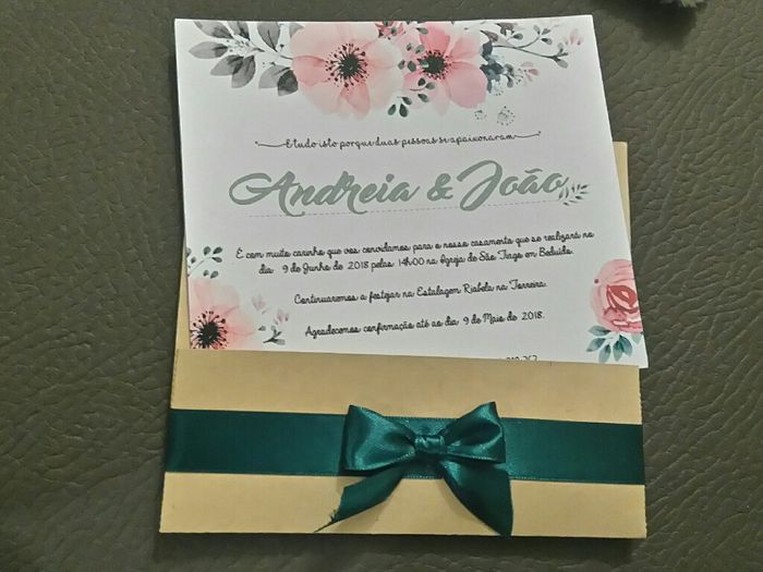  Finalmente os convites.. - 2