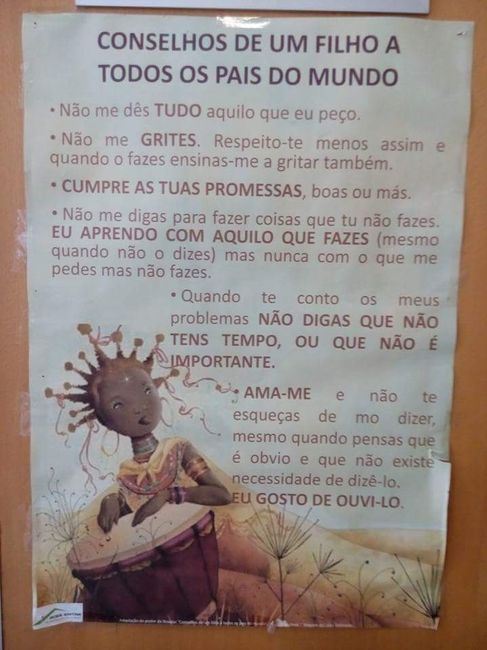 Conselhos de um filho para um pai - 1