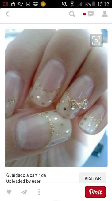 Procuro inspirações de unhas que misturem vermelho e rosa - 1