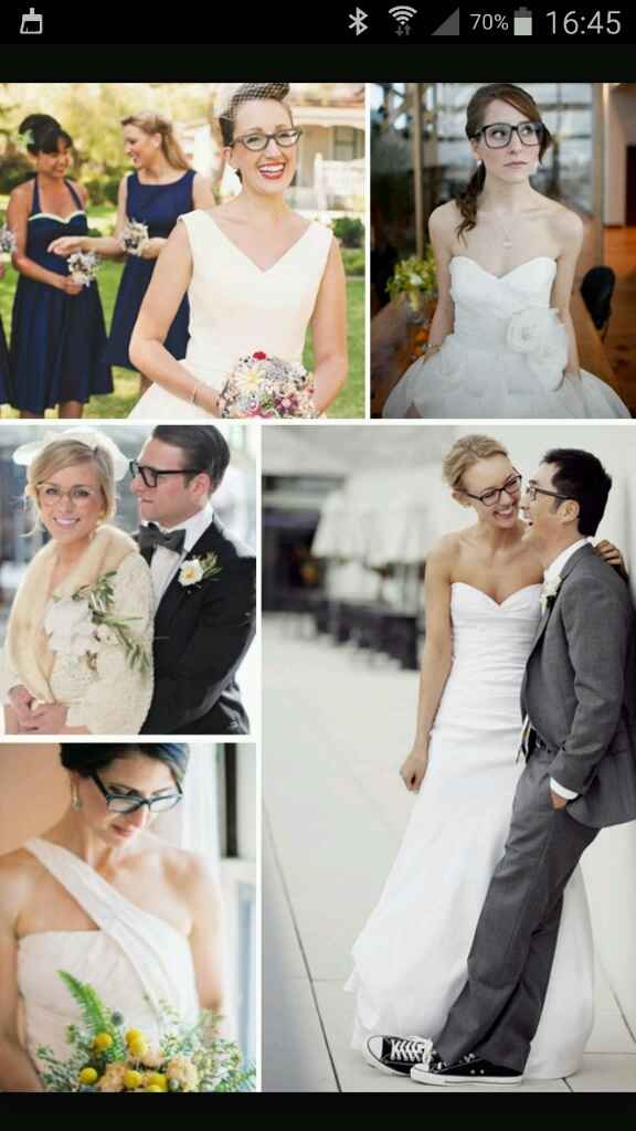 Noivas com oculos - 3