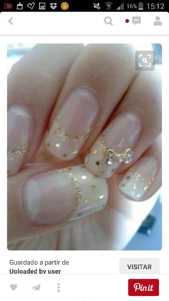 Procuro inspirações de unhas que misturem vermelho e rosa - 1
