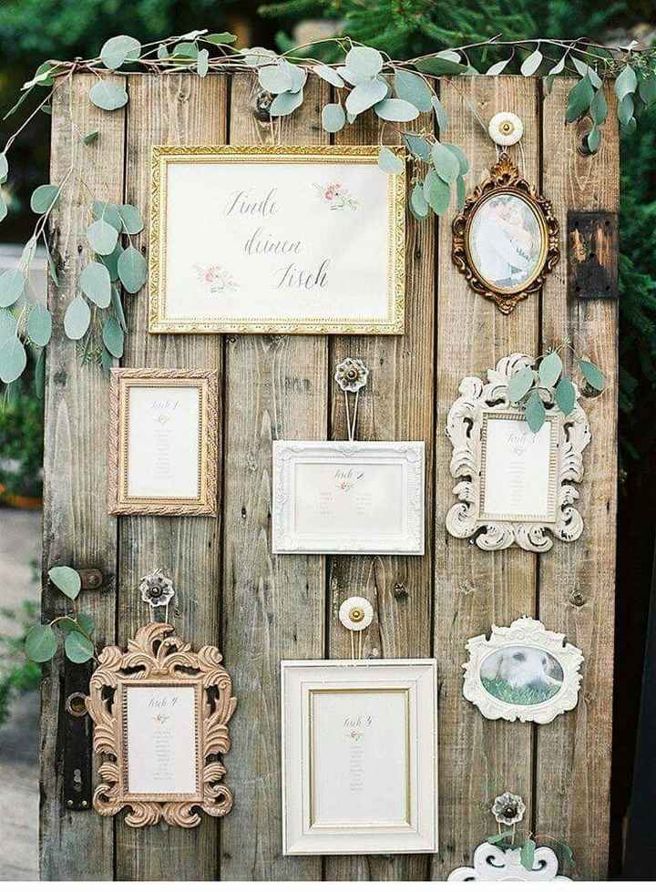 Placard de mesas - 3