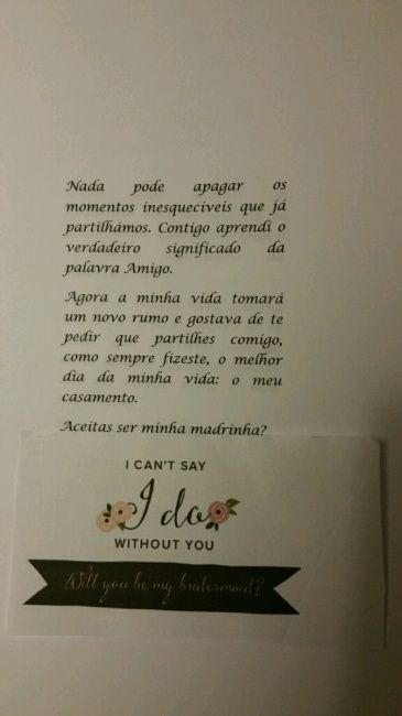 Convite madrinha opiniões aceitam-se :) - 2