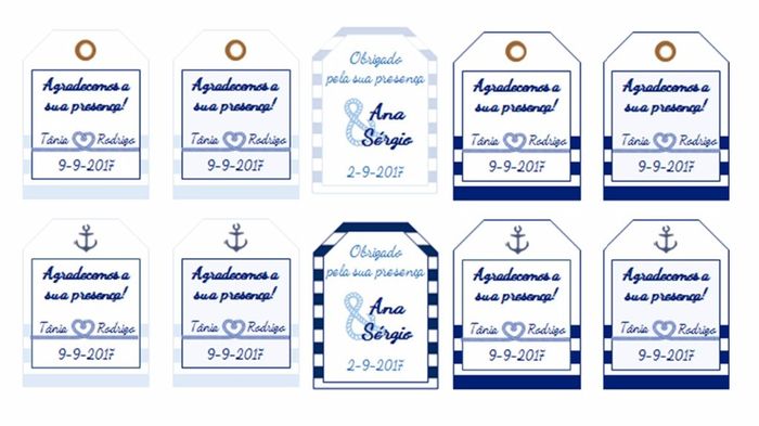 Etiquetas agradecimento tema marítimo 2