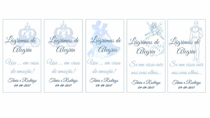Lágrimas de alegria tema Cinderela