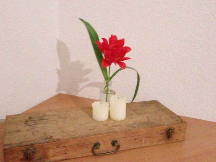 Caixa rústica para decoração