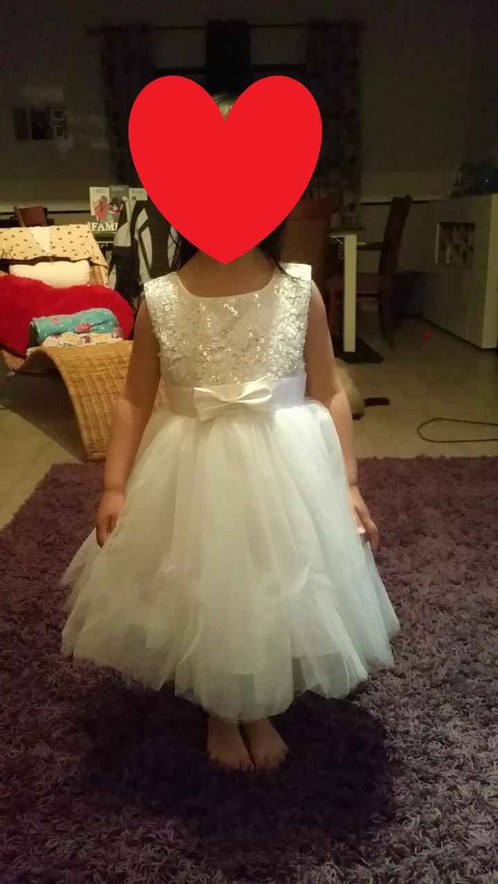 Frente Vestido menina das alianças