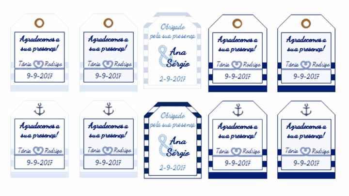 Etiquetas agradecimento tema marítimo 2
