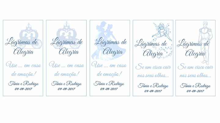 Lágrimas de alegria tema Cinderela