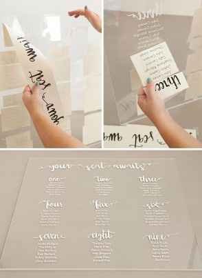 Seating plan moderno 