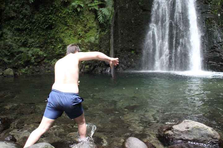 Cascata do Salto do Prego marido em modo queda!