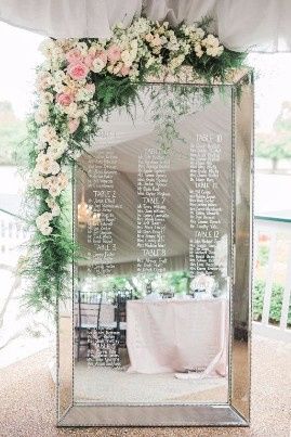 Seating plan moderno 
