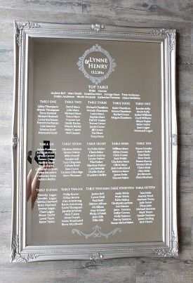 Seating plan moderno 