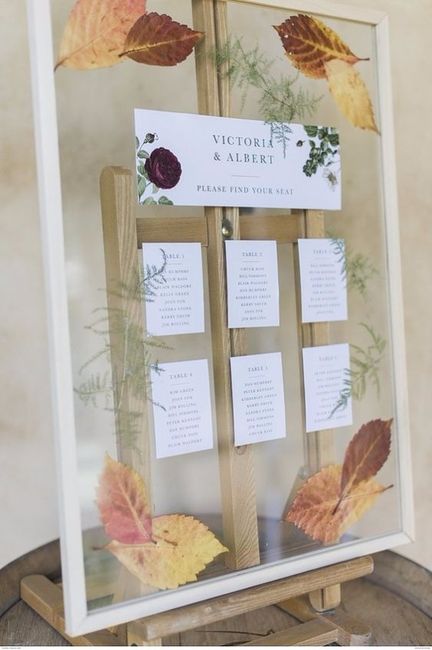 Seating plan moderno 