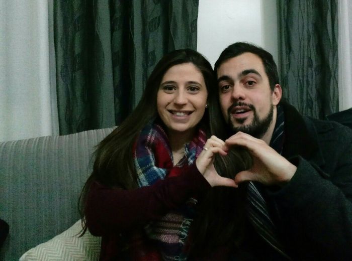 Partilha a última selfie de casal :) - 1