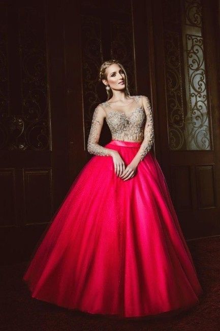 Vestidos de noiva para o mês Vermelho 3