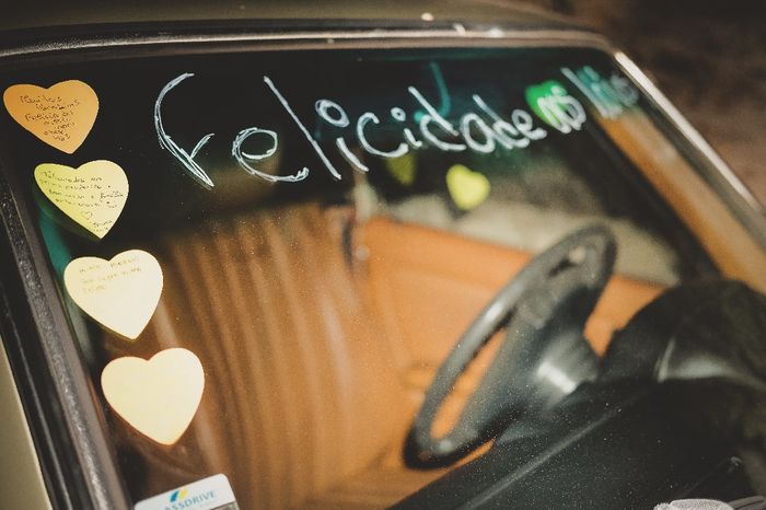 Decoração do meu carro de casamento! 7