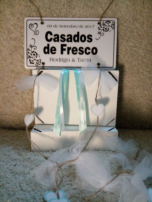 Placa de casados de fresco para o carro -