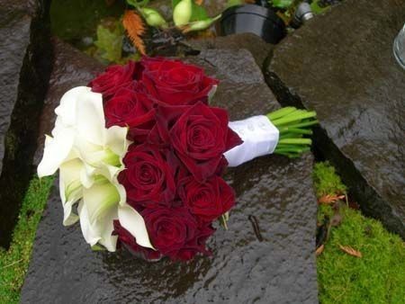 Ramo calla+rosa