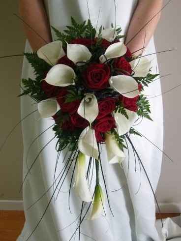 Ramo calla+rosa