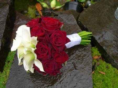 Ramo calla+rosa