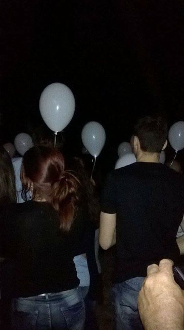 Lançamento de Balões na nossa quinta3