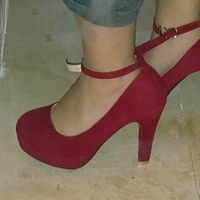Sapatos noiva em bordeaux! - 1