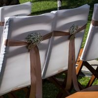 cadeiras da cerimonia