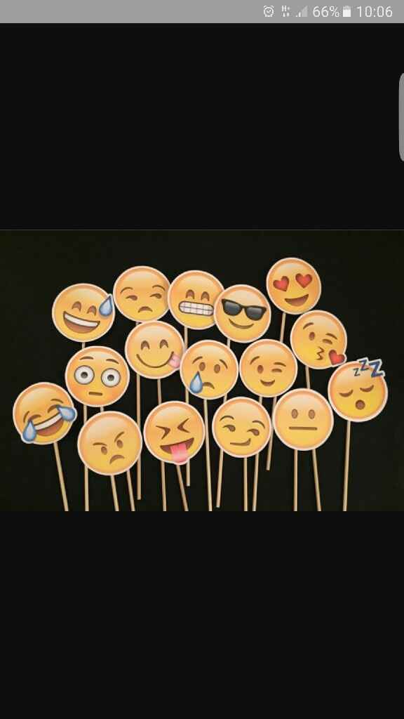 Photobooth emojis!!! adoro!!! - 1
