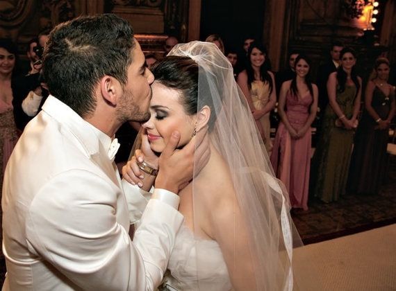 Beijo casamento 