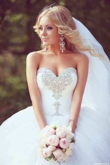 Vestido e bouquet