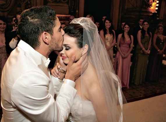 Beijo casamento 