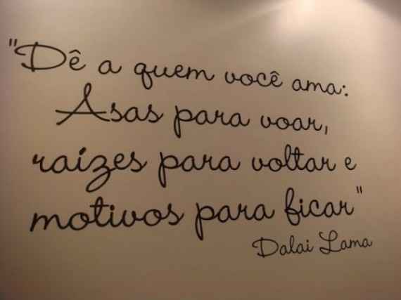 A nossa frase