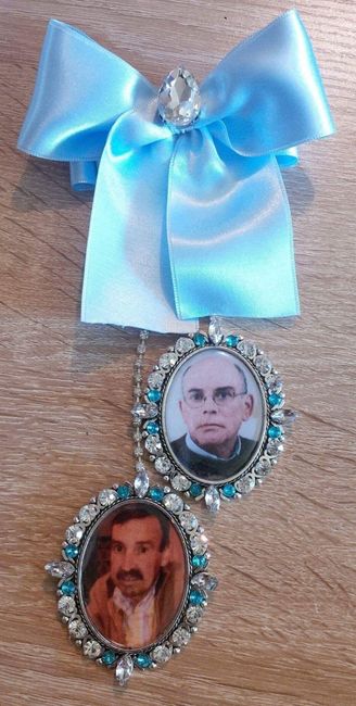 Medalha para pendurar no bouquet 1