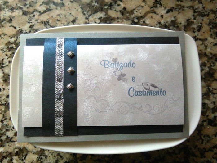O meu convite de casamento - 1