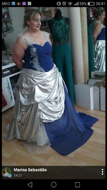2a prova do vestido xxl - 2